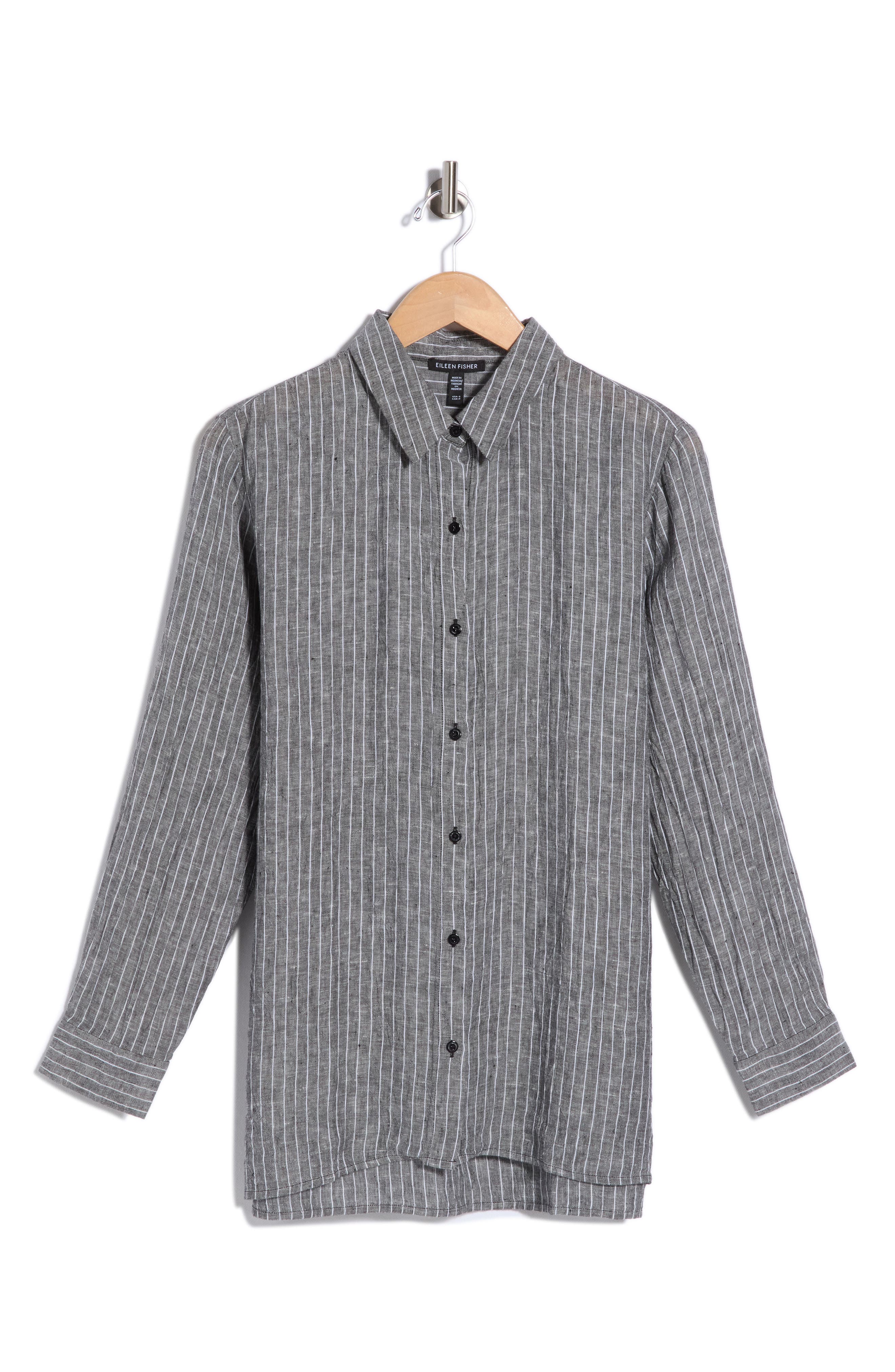 Collared Organic Linen Shirt