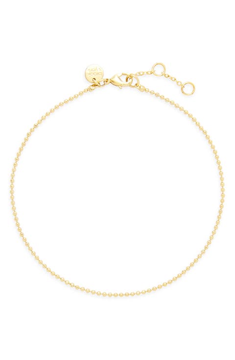 Mae Bead Chain Anklet