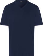 Hanro Night And Day Cotton and TENCEL V-Neck T-Shirt