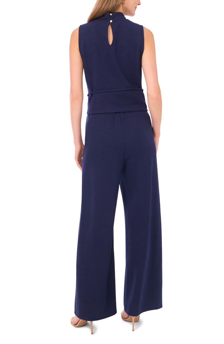 Vince Camuto Wide Leg Pull On Pants, Alternate, color, Classic Navy