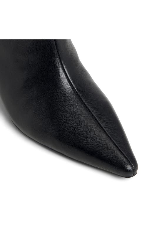 Call It Spring By Aldo Aliccia Pointed Toe Knee High Kitten Heel Boot In Black