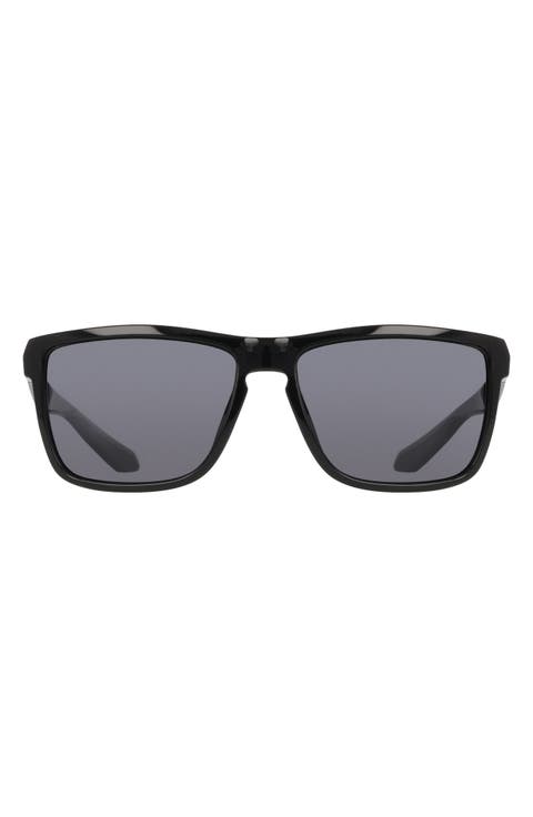 58mm Rectangular Sunglasses