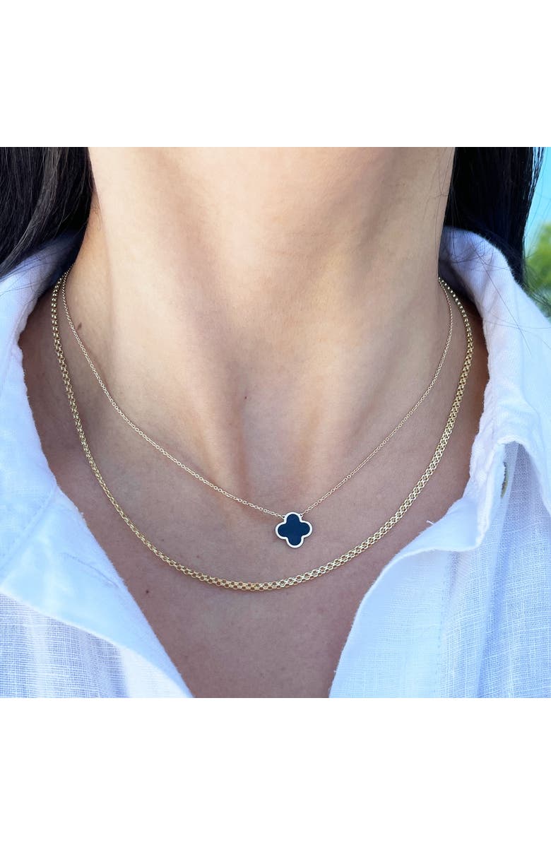 The Lovery Fine Jewelry Bismark Necklace, Alternate, color, Yellow Gold