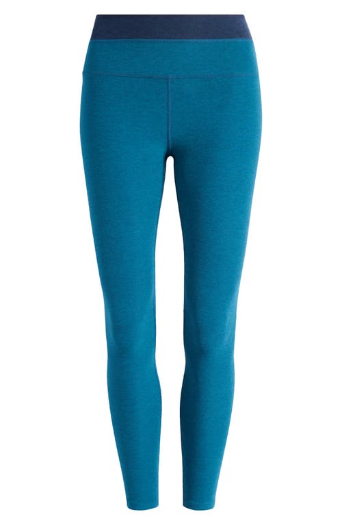 BEYOND YOGA BEYOND YOGA SPACE DYE HORIZON COLORBLOCK ANKLE LEGGINGS 