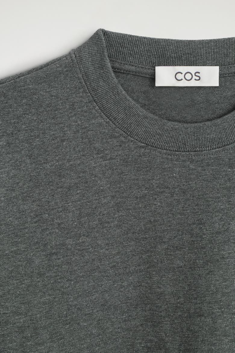 Clean Cut Long-sleeved T-shirt, Alternate, color, DARK-GRAY MÉLANGE