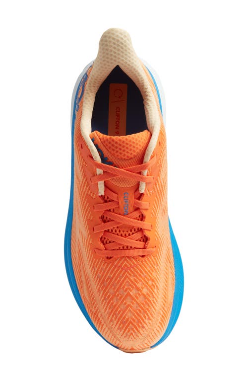 Hoka Clifton 9 1132210-voim Mens Us 10.5 Orange Running Shoes Eee4267 In Orange