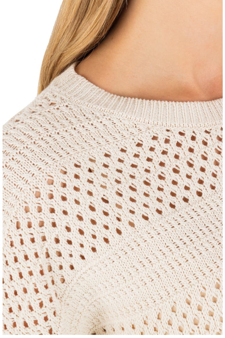 Simple Times Cotton Sweater, Alternate, color, TOFU