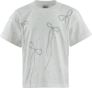 Lola + The Boys Crystal Bows T-shirt