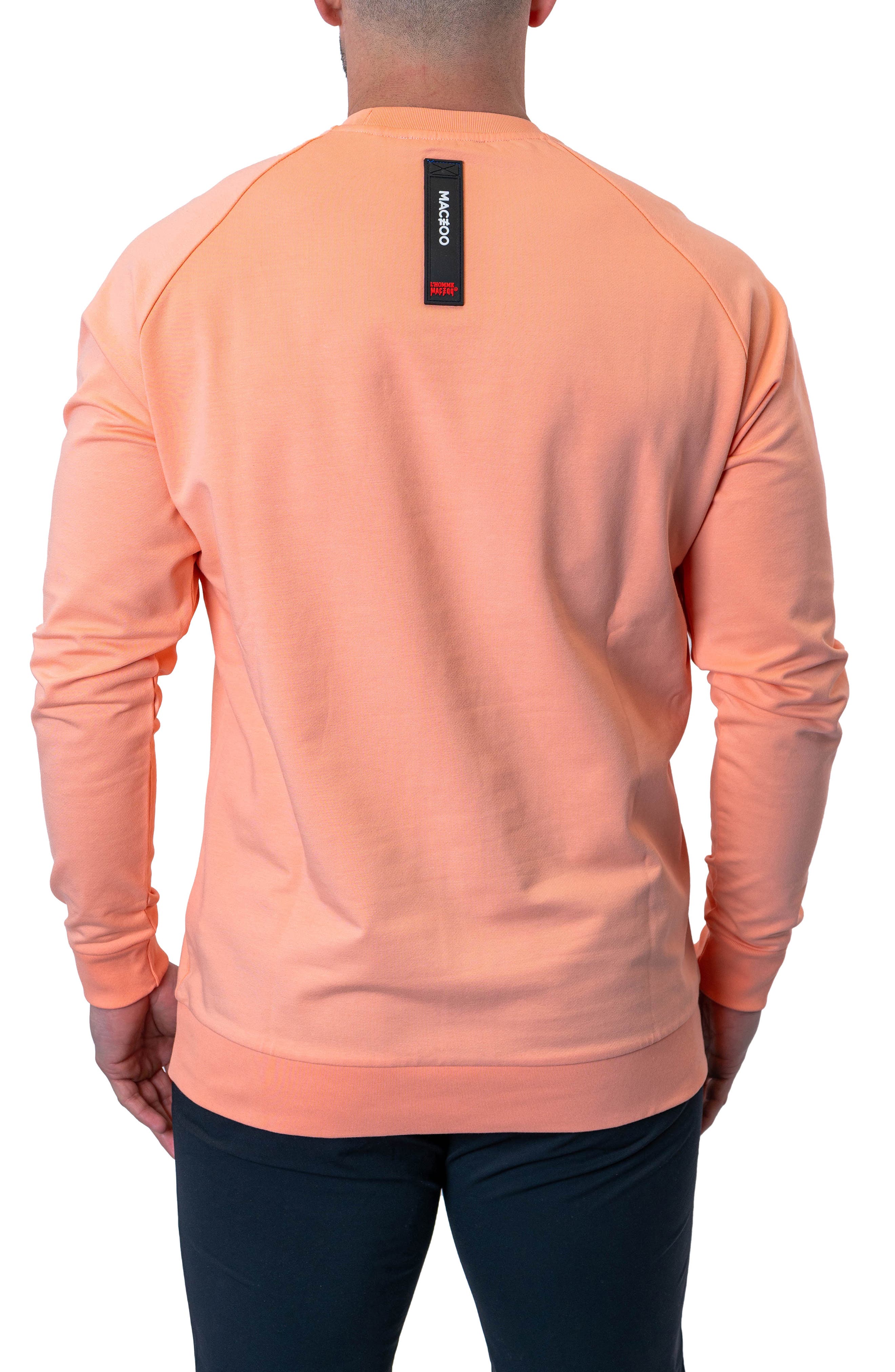 Camo Peach Stretch Cotton Sweatshirt - image 2