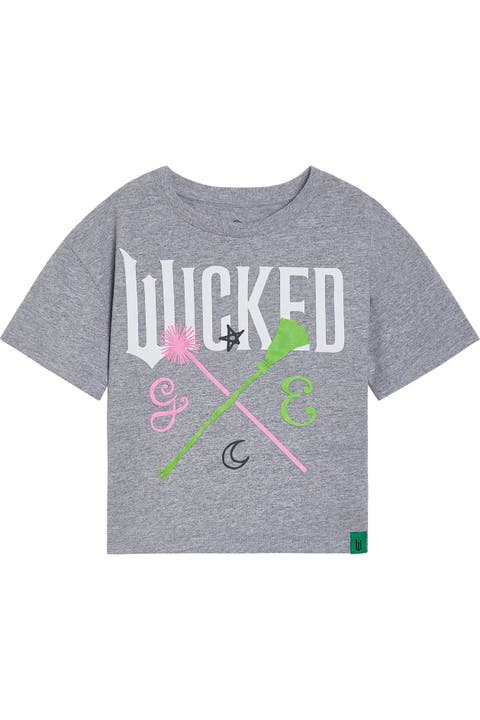 Cropped Drop Shoulder T-Shirt