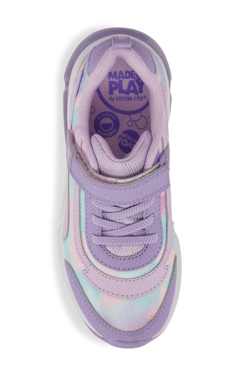 Stride Rite Made2play® Light-up Surge Bounce Sneaker In Lilac