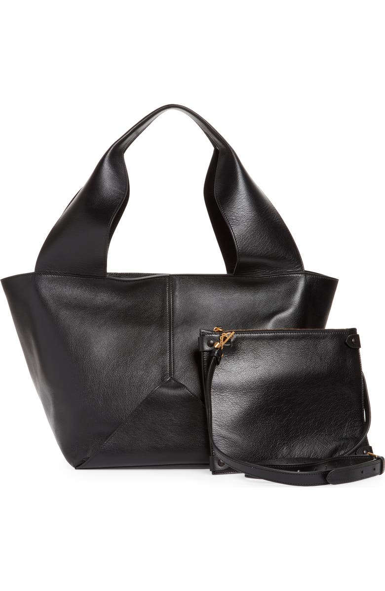 Métier London Market Leather Shopper Tote, Main, color,