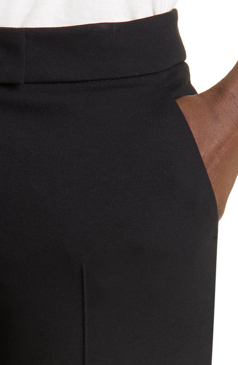 Akris punto Frankie Pleated Pants, Alternate, color, Black