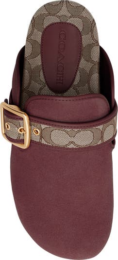 Archival Buckle Mule