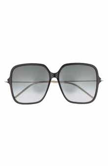 Gucci 60mm Square Sunglasses