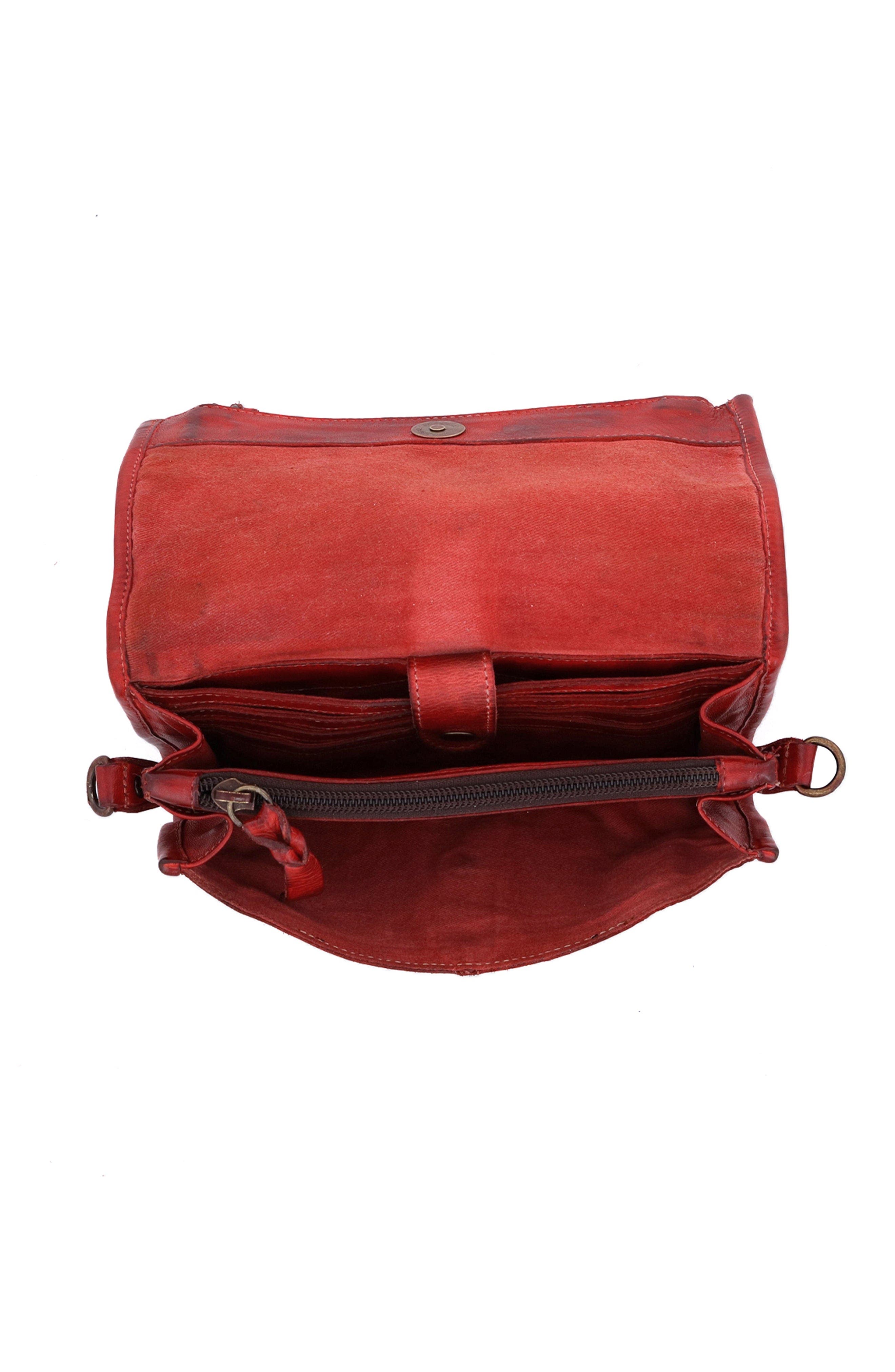 Amina Clutch, Alternate, color, Indie Red DD