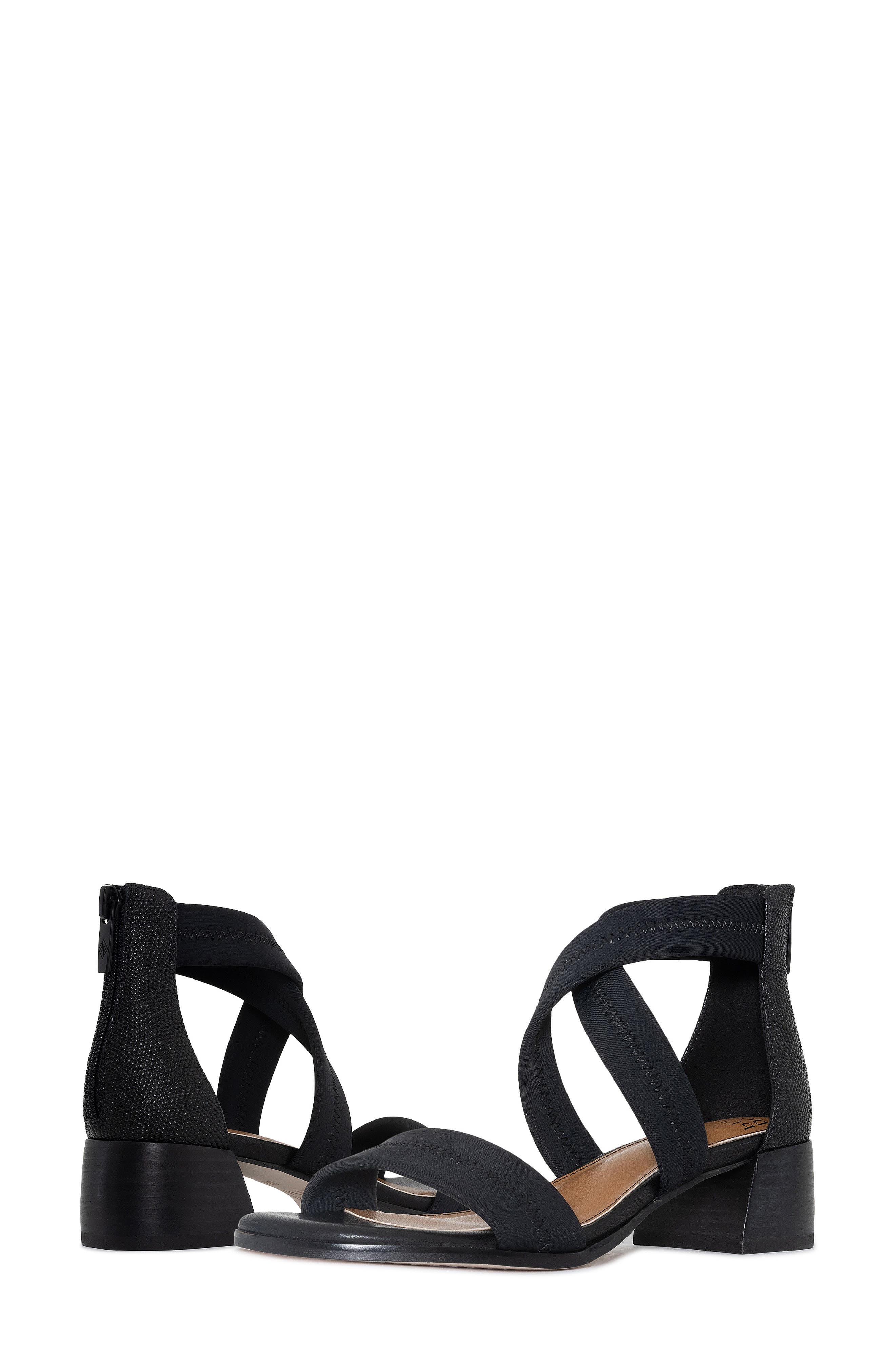 Donald Pliner Snake Embossed Sandal, Alternate, color, 