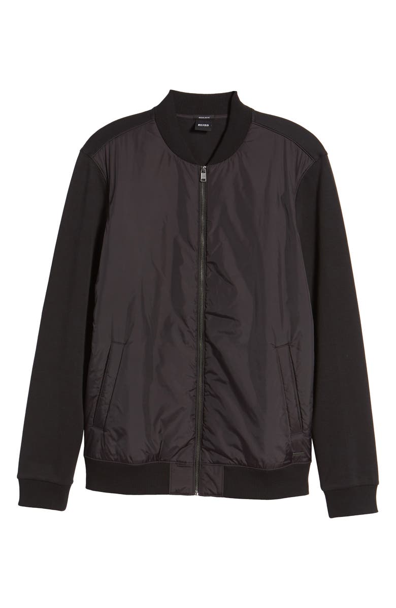 BOSS Shepherd Regular Fit Bomber Jacket, Alternate, color,