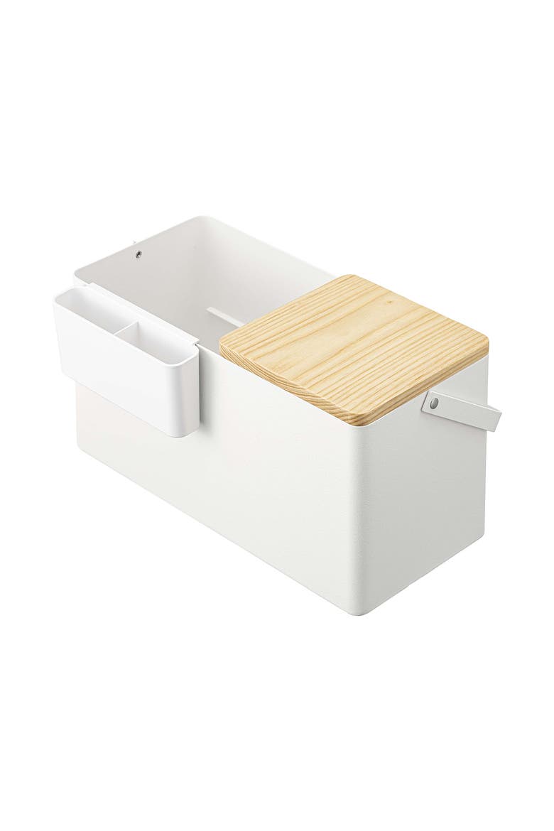 Makeup Organizer, Main, color, WHITE