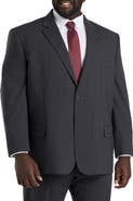 Oak Hill by DXL Big & Tall Perfect Fit Jacket-Relaxer Suit Jacket