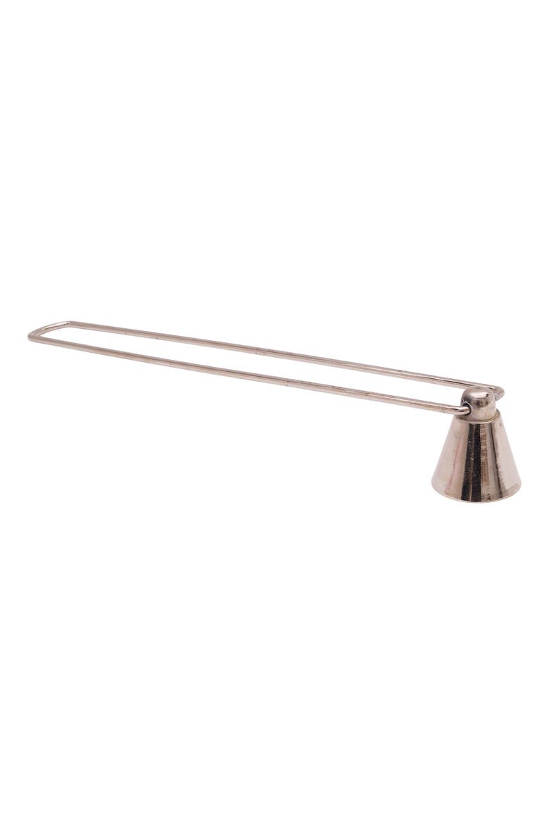 Silver Candle Snuffer, Alternate, color, Silver