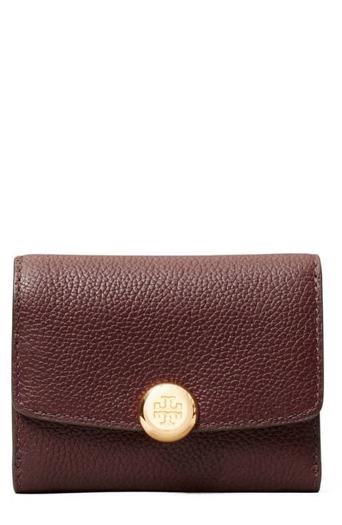 Romy French Flap Leather Wallet