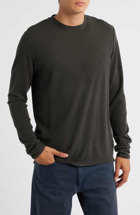 NN07 Clive Long Sleeve Waffle Knit Tee