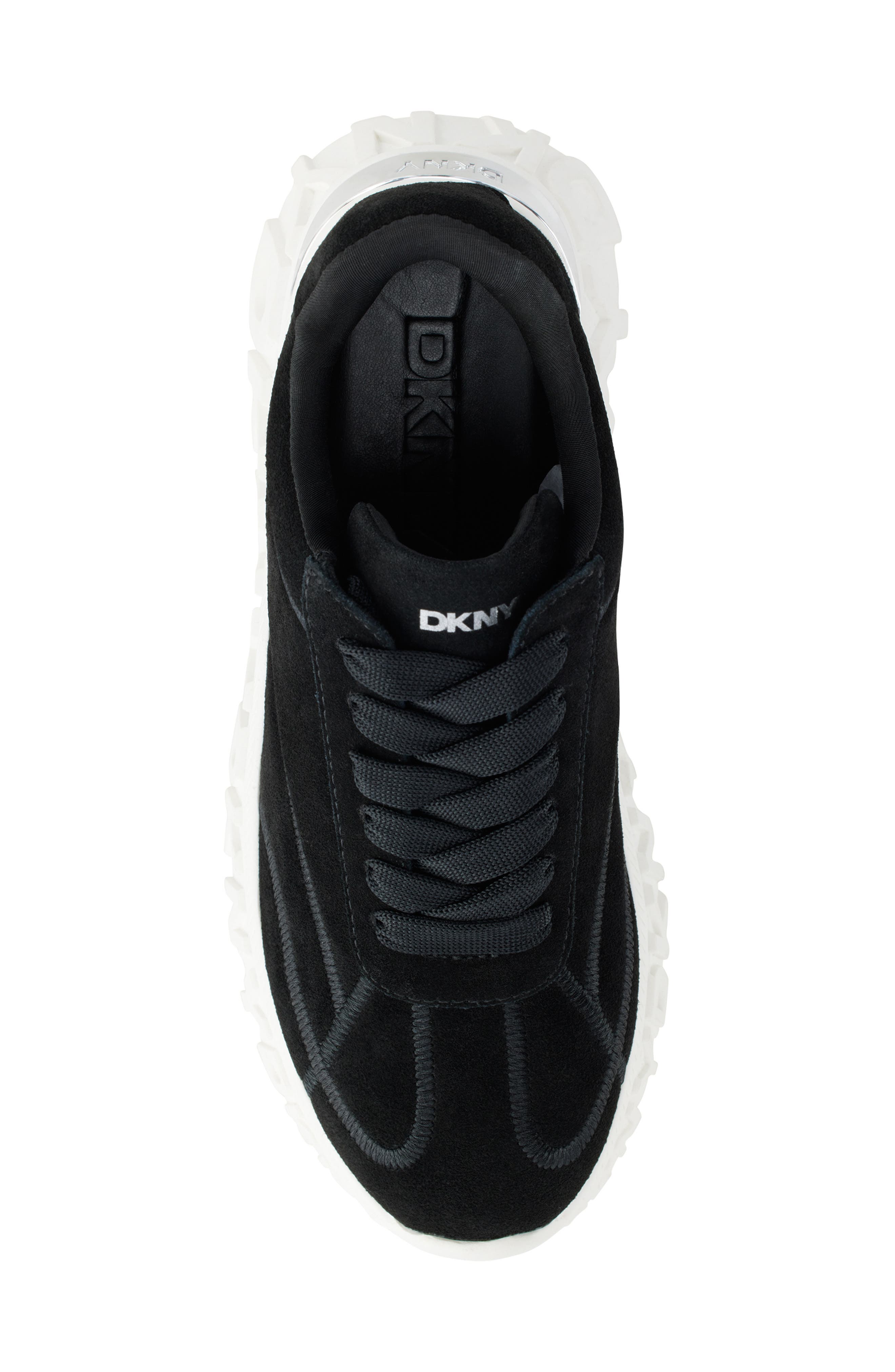 DKNY Laeoni Platform Sneaker, Alternate, color, Black