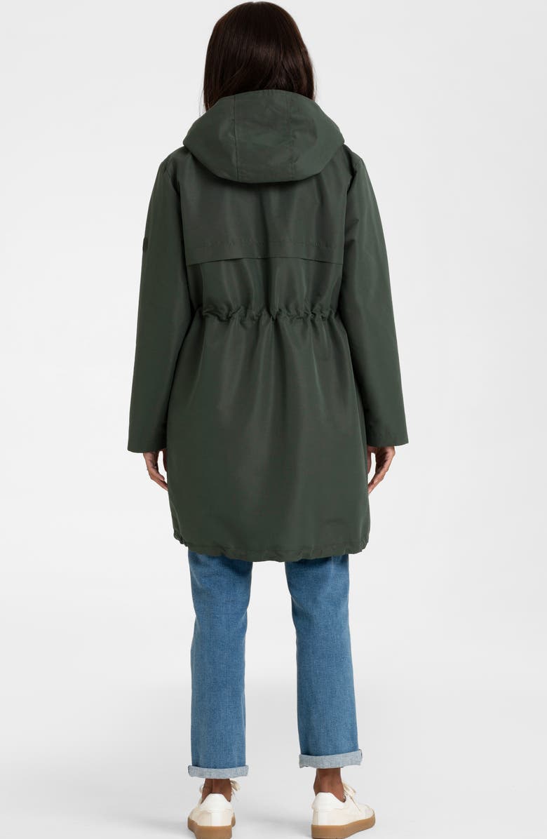 Seraphine Showerproof Maternity & Babywearing Parka, Alternate, color, 