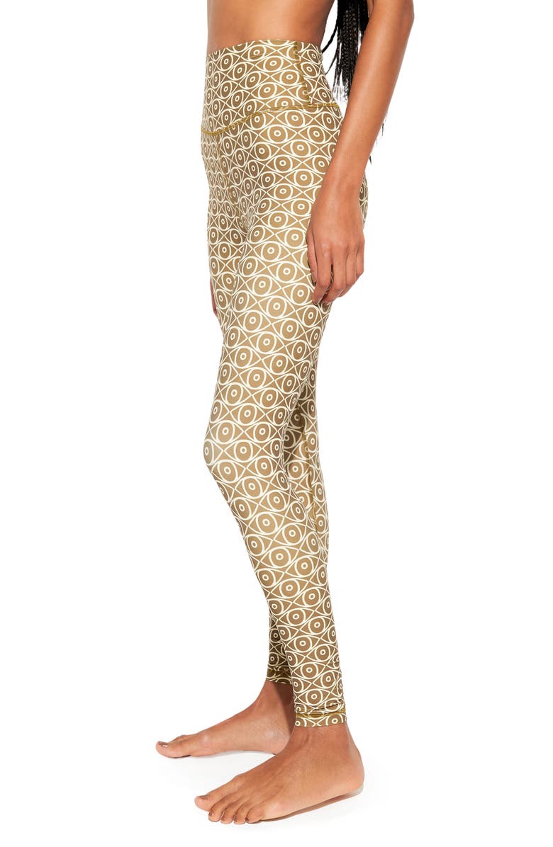 Spiritual Gangster Mystic Eye Lotus 7/8 NirvanaTech Leggings, Alternate, color, Verve