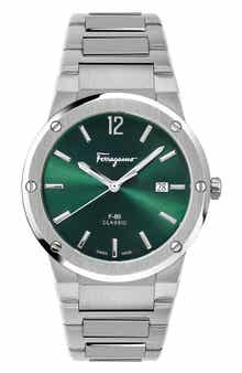 FERRAGAMO Salvatore Ferragamo F-80 Classic Bracelet Watch, 41mm