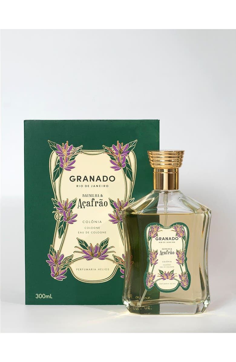 GRANADO Baunilha & Açafrão Eau de Cologne 300ml, Main, color, Clear