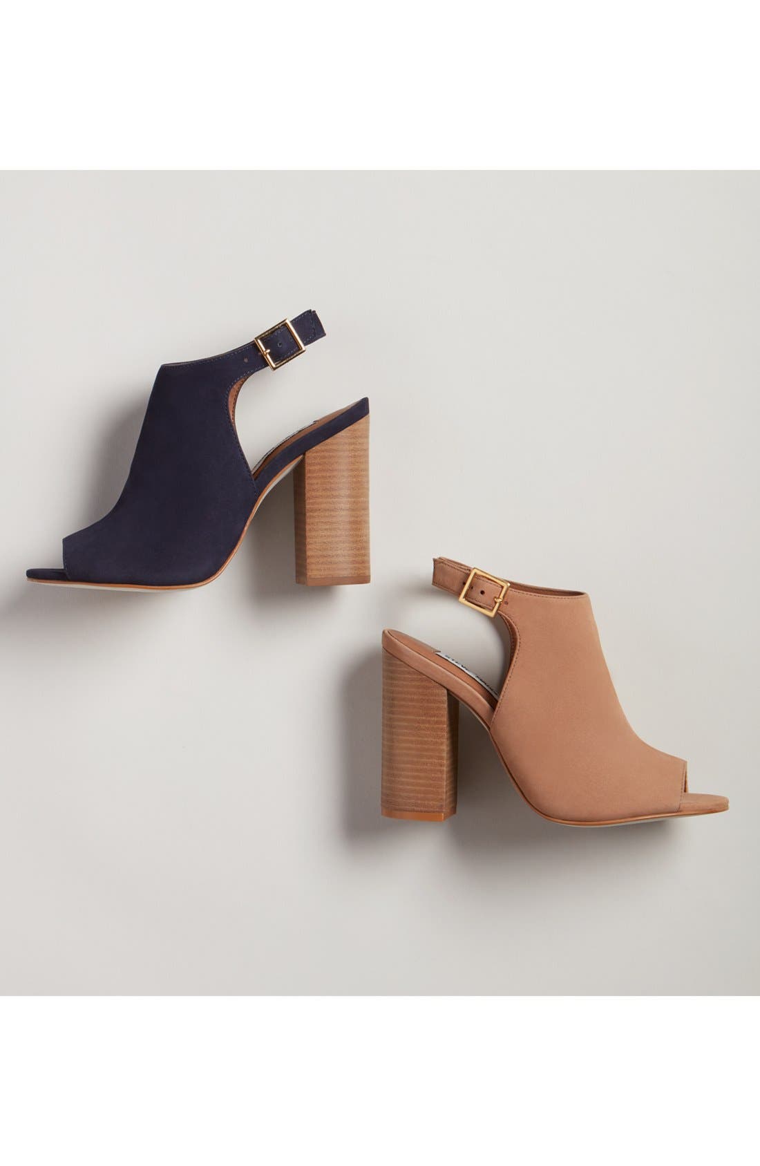 'Claara' Block Heel Sandal, Alternate, color, BLACK NUBUCK
