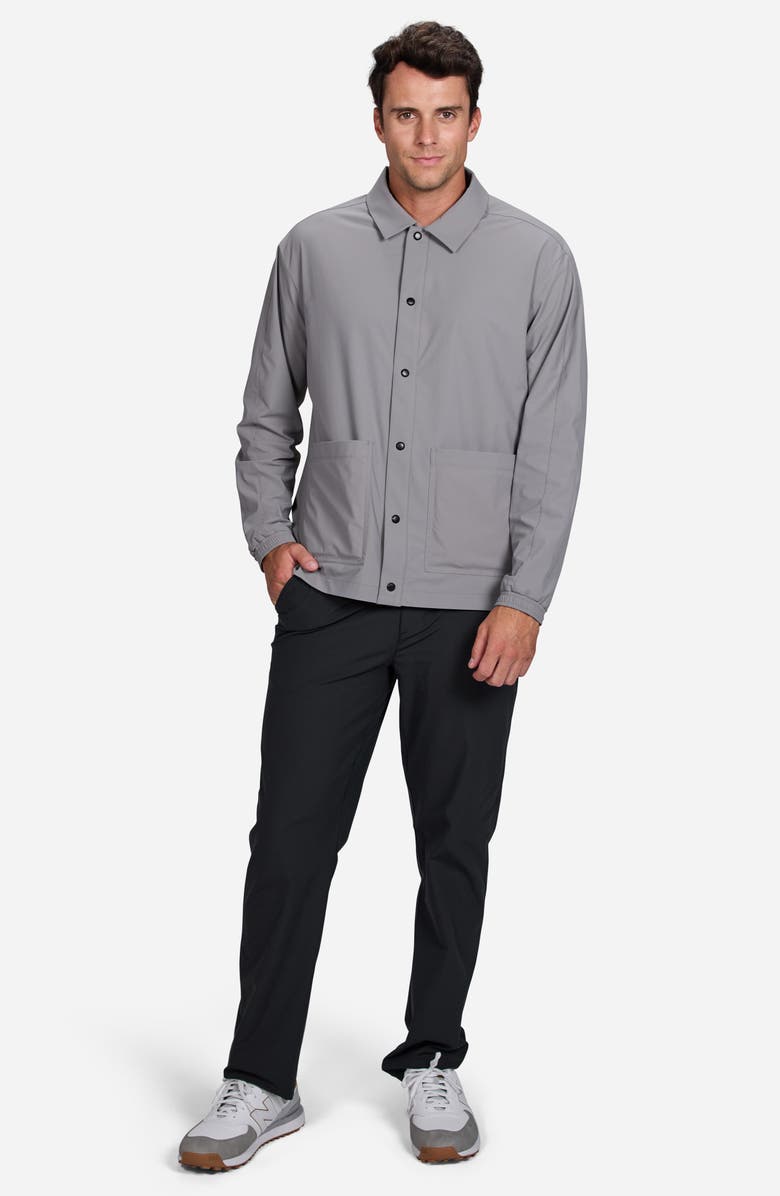 Bad Birdie Coach Jacket, Alternate, color, Smoke