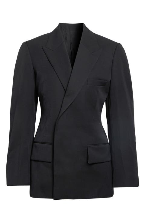 Lightweight Wool Grain de Poudre Jacket