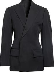 Bottega Veneta Lightweight Wool Grain de Poudre Jacket