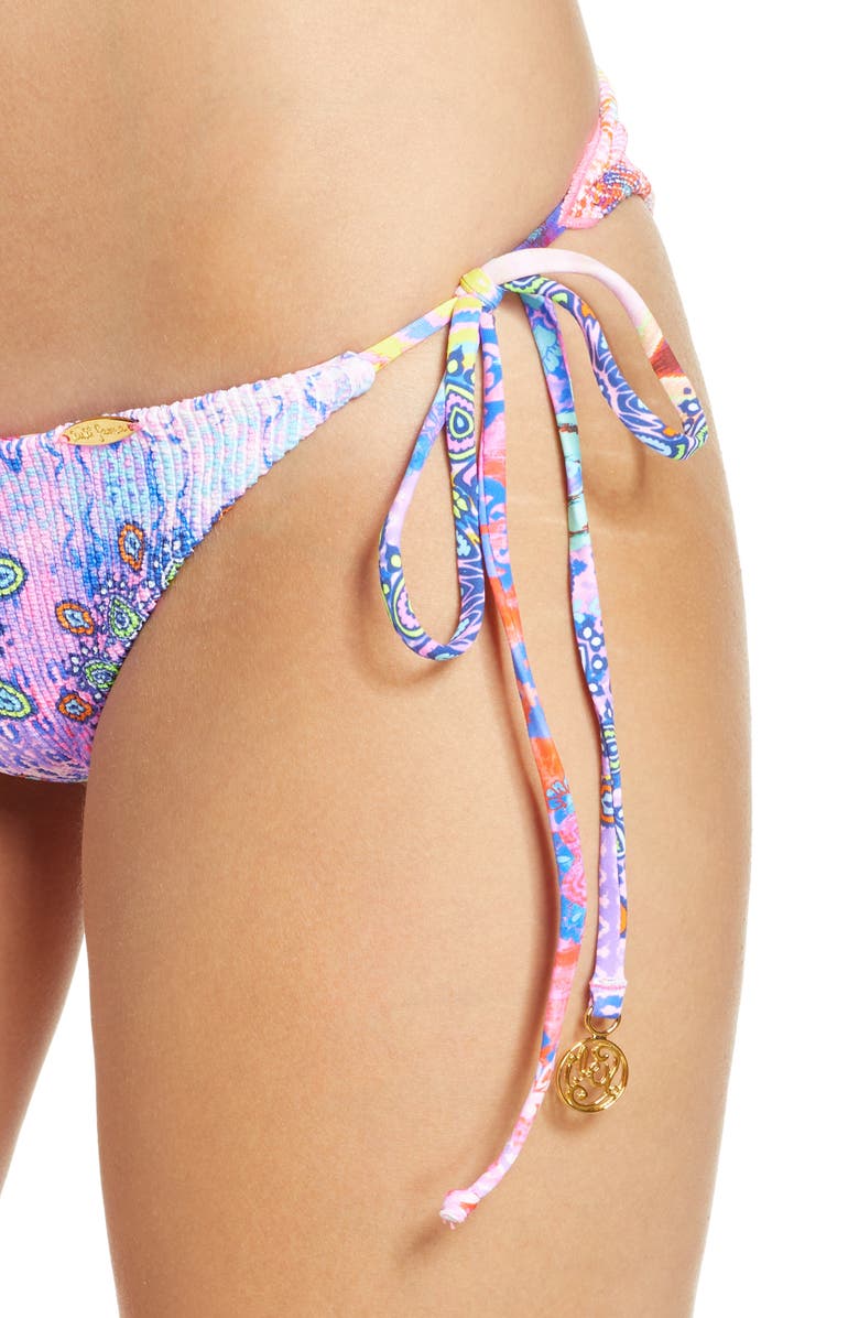 Luli Fama Reversible Brazilian Bikini Bottoms, Alternate, color, 