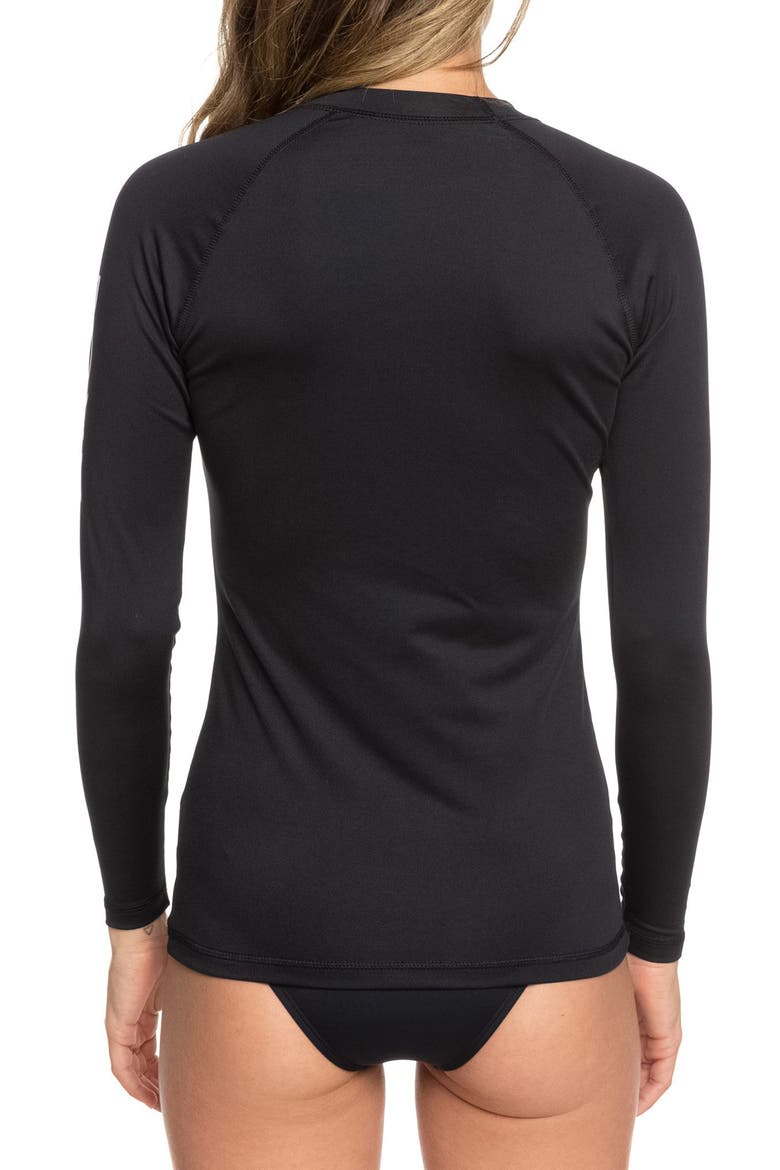 Whole Hearted Logo Rashguard, Alternate, color, TRUE BLACK