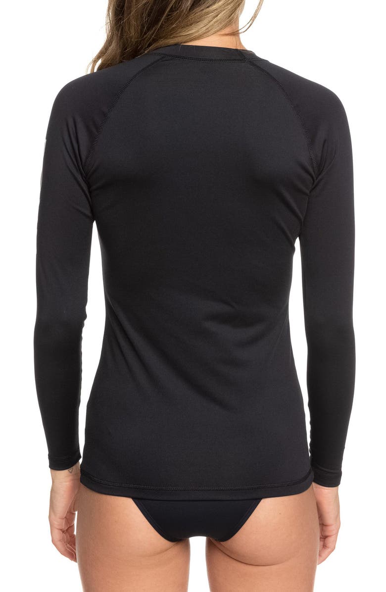 Roxy Whole Hearted Logo Rashguard, Alternate, color, 
