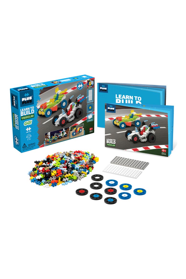 Learn to Build GO! Vehicles Set, Main, color, BLUE