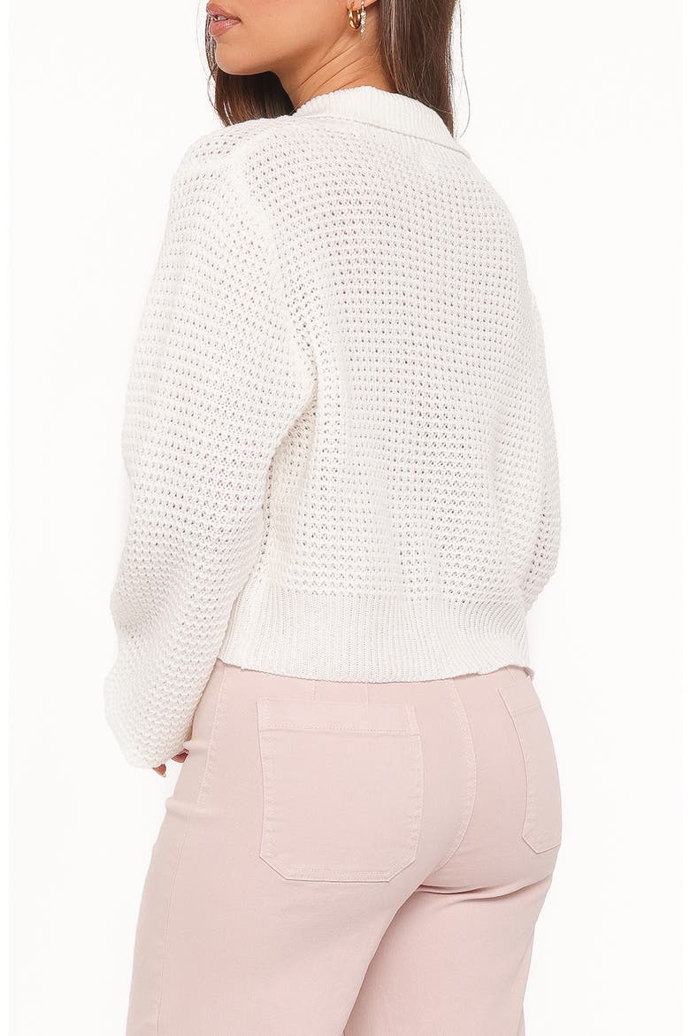 Inara Zip Cardigan, Alternate, color, CREAM