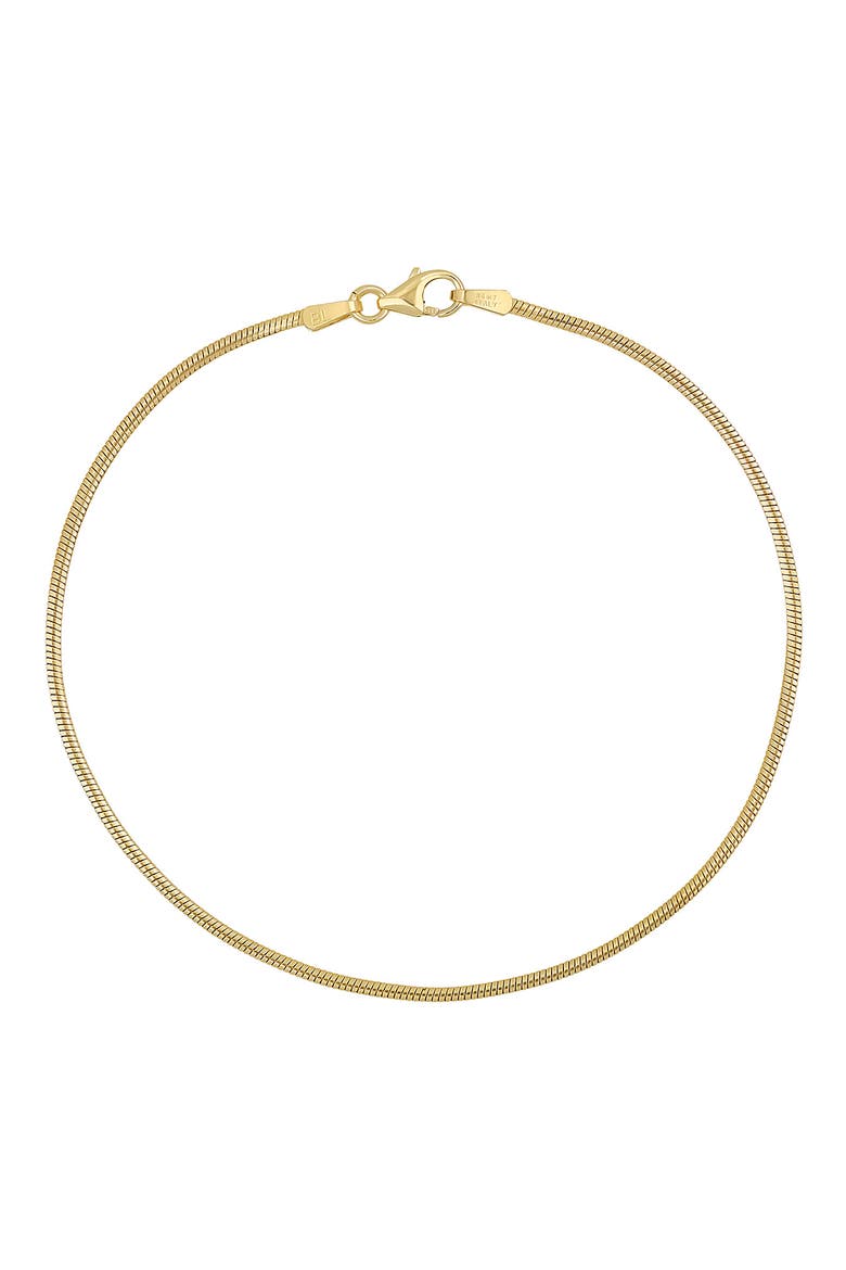 14K Gold Omega Bracelet (Nordstrom Exclusive), Main, color, 14K YELLOW GOLD