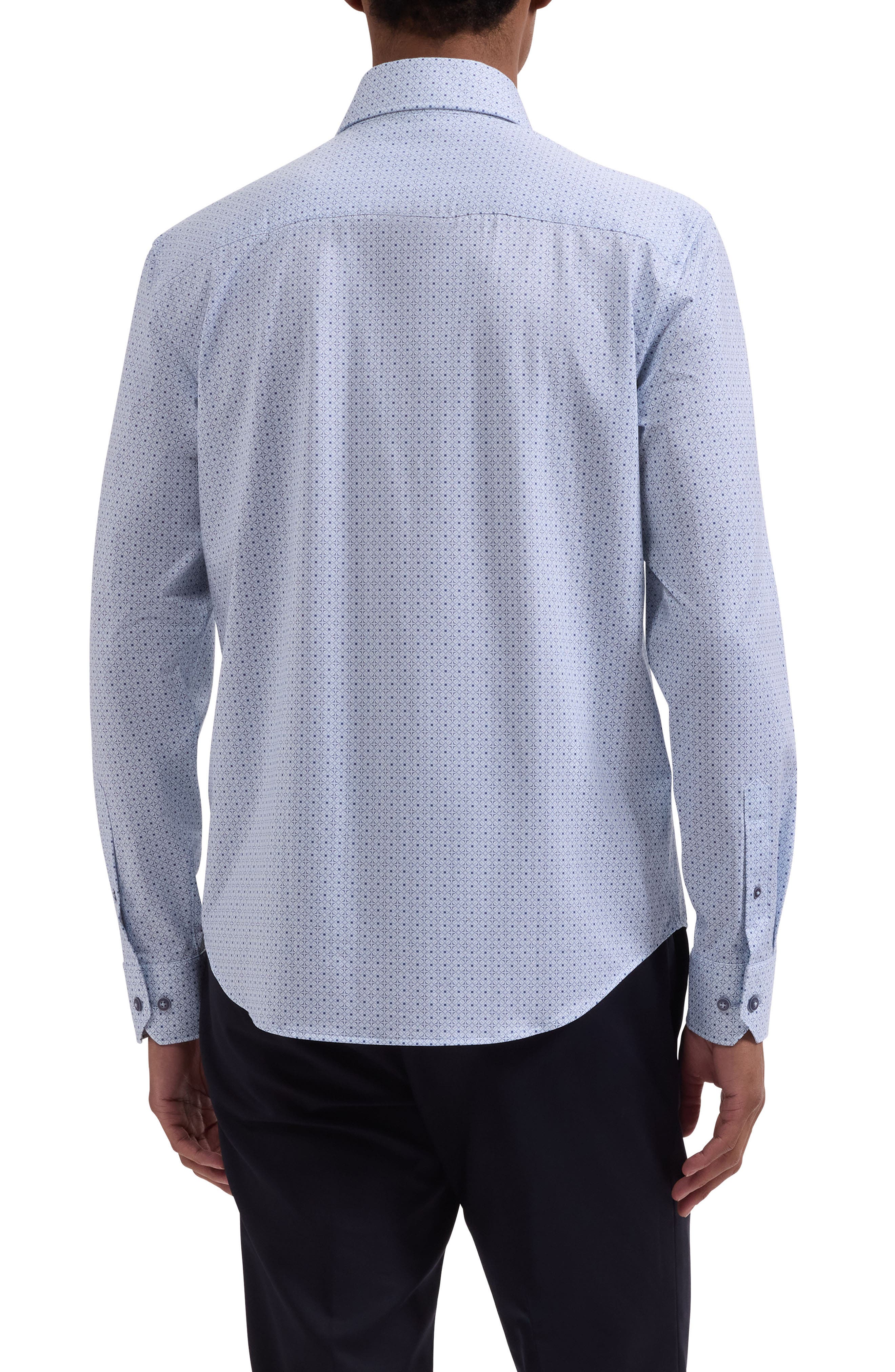 Devon OoohCotton Tile Geo Print Button-Up Shirt - image 2