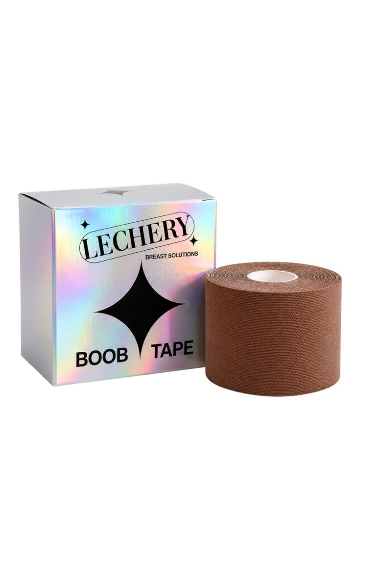 Boob Breast Lift Invisible Sticky Body Tape, Main, color, Cocoa