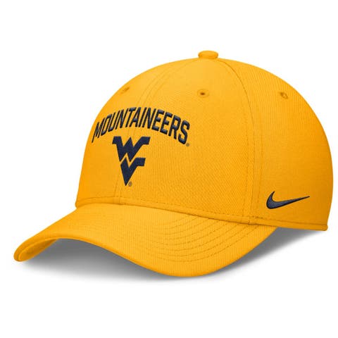 Men's Nike Gold West Virginia Mountaineers 2025 On-Field Rise Performance Flex Hat