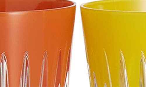 Waterford New Year Firework Tumbler Glasses, Set Of 6 Mixed In Assorted