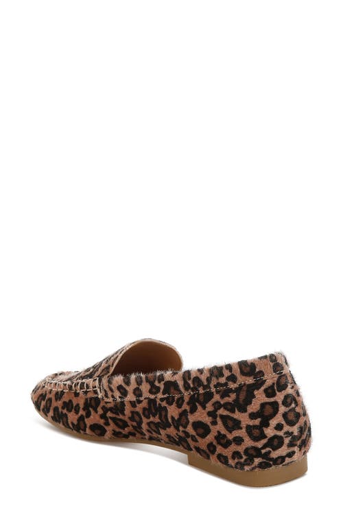 Rag & Co Women's Brown Paboa Leopard Print Flat Loafers In Leopard In Leopard