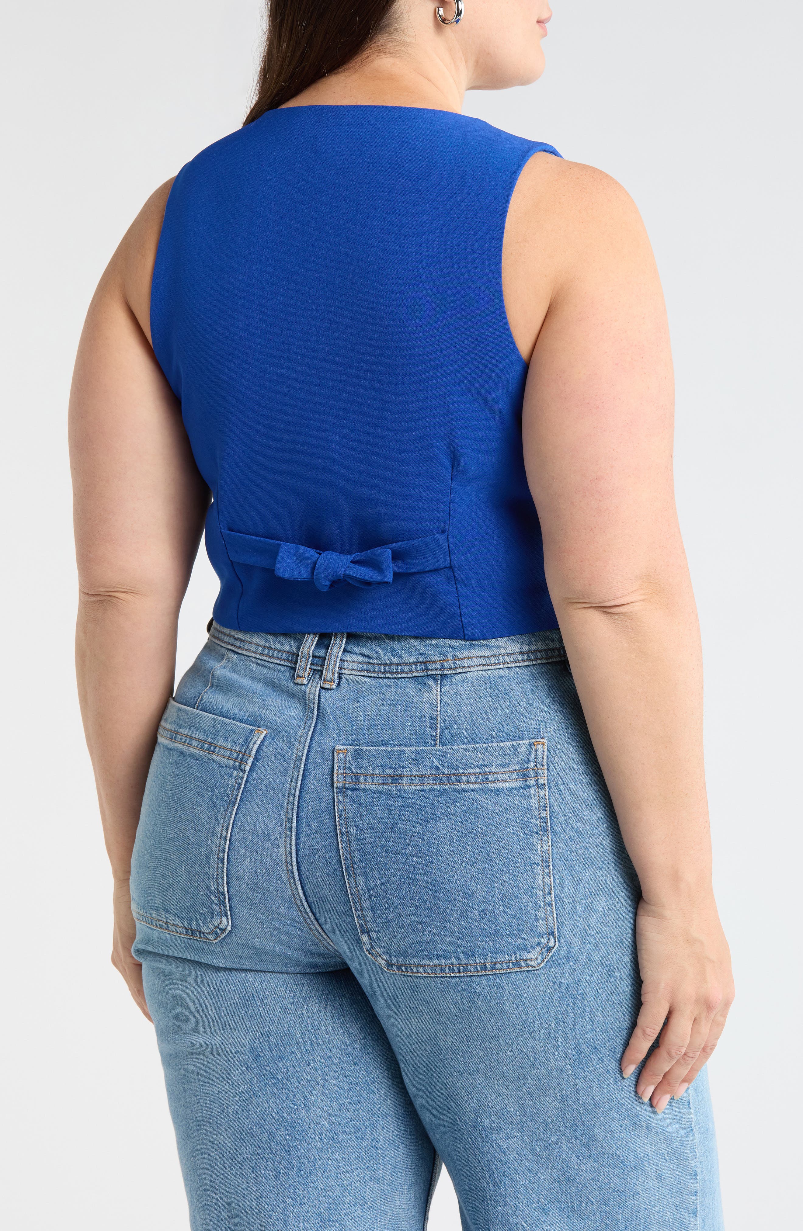 Stretch Woven Vest - image 4