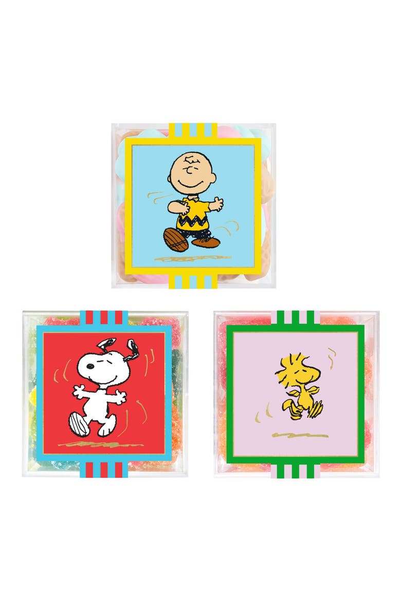 3-Piece Peanuts x Sugarfina Summer Candy Assortment, Main, color, NO COLOR