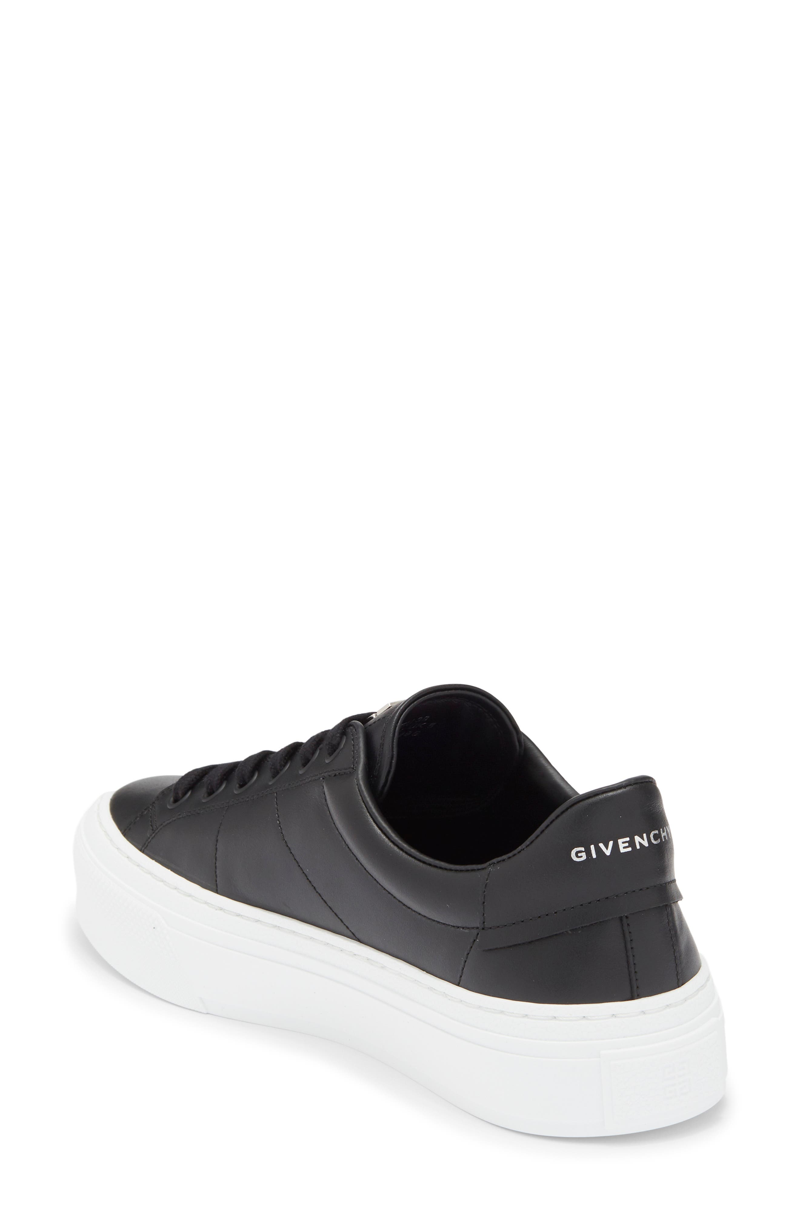 Givenchy City Platform Sneaker, Alternate, color, Black